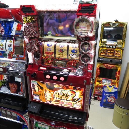 パチスロ実機 ルパン三世 主役は銭形2 不用機・鍵付き スロット機|江別市のリサイクルショップドロップ