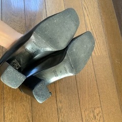 2点セット　HERMES エルメス パンプス&ニナリッチバッグ　36 シェーヌダンクル ヴェスパ パンプス 黒　23cm レディース　くつ　靴の画像