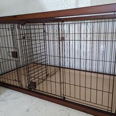 ペティオ　犬用木製サークル