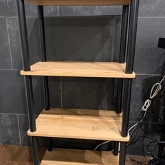 木目調棚ミスターマックス (アキ) 橋本の収納家具《棚、シェルフ》の