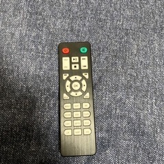 ミニDVDプレイヤー　リモコン付きの画像