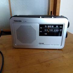 本日終了  TOSHIBA  FM/AMラジオ（ジャンク品）