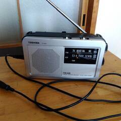 本日終了  TOSHIBA  FM/AMラジオ（ジャンク品）の画像