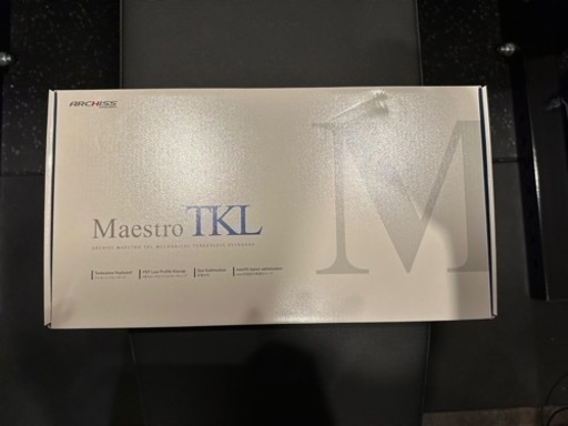 ARCHISS Maestro TKL メカニカルキーボード ワイヤーキープラー付モデル (日本語配列 キー数:91, 静音赤軸) A