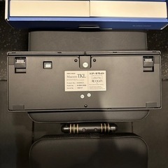 ARCHISS Maestro TKL メカニカルキーボード ワイヤーキープラー付モデル (日本語配列 キー数:91, 静音赤軸) AS-KBM91/SRGBAWPの画像