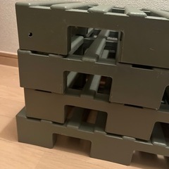 決まりました！引取りに来て下さる方のみ！すのこ プラスチックスノコ5枚セットの画像