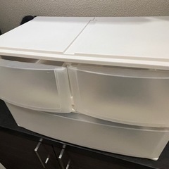 お譲り先決定　収納ケースの画像