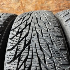 バリ山　NOKIAN ノキアン　HAKKAPELIITTA R2 155/65R14 スタッドレス　タイヤ　2018年製　14インチの画像