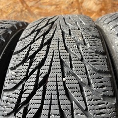 バリ山　NOKIAN ノキアン　HAKKAPELIITTA R2 155/65R14 スタッドレス　タイヤ　2018年製　14インチの画像