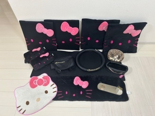 キティ　カー用品セット