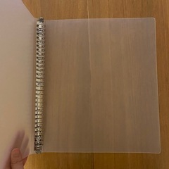 『無印良品』ポリプロピレンバインダーＡ４(３０穴)×6の画像
