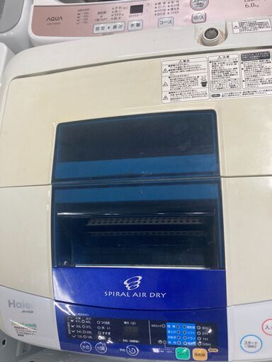 W4 ✨️ 最終値引きセール ✨️ Haier 洗濯機 JW-K50F 5.0kg 中古