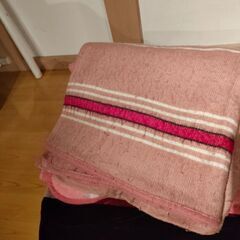 中古　こたつの中掛け　無料あげますの画像