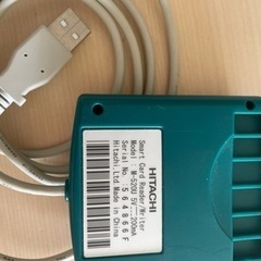 日立 USB接続 公的個人認証用 接触型ICカードリーダー ライター HX-520UJ.Kの画像