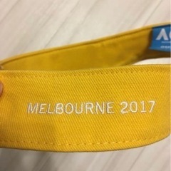 2017 Australian open サンバイザー　テニス　ゴルフの画像