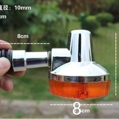 バイクGSウインカークリアレンズの画像