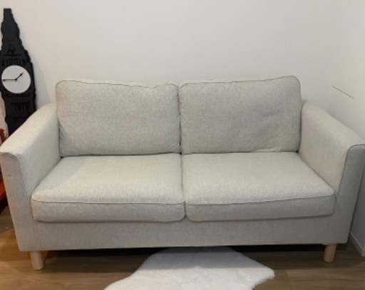 IKEA イケア　2人掛けソファー　美品