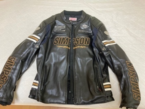 （値下げします！）SIMPSONバイク用ジャケット（4L）