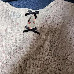 レデースニット　タンクトップ付き2枚組の画像