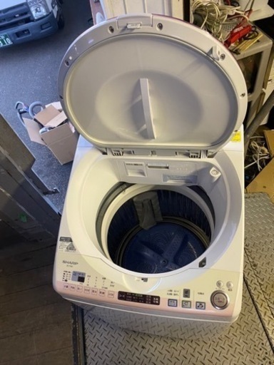 北九州市内配送無料　保証付き　SHARP ES-T73E1 全自動洗濯乾燥機7kg