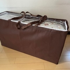 西松屋　ポータブル　ベビーベッドの画像