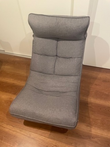 数回使用美品 リクライニング 6段階調節 360度回転 首調節 グレー