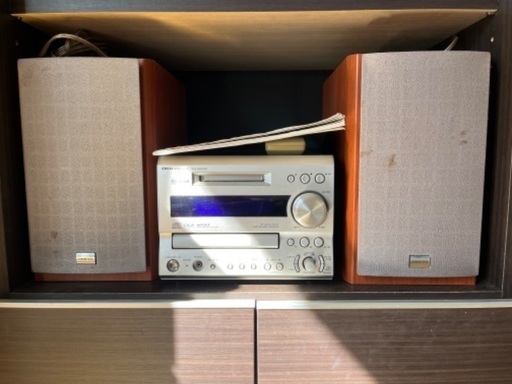 【ジャンク品】ONKYOオンキョー　ミニコンポCDMD FR-X7A