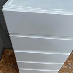 プラスチック5段　収納ボックス 衣装ケース 衣類ケース プラスチックケース 衣類 収納の画像