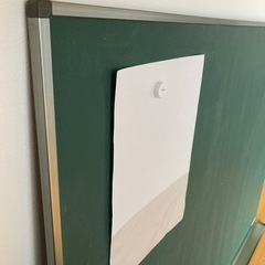 【週末まで値下げ！】マグネット対応　黒板　120cm✖️90cmブラックボードの画像