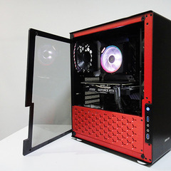 【実機プレイ動画あり＋選べる特典！キャンペーン中】お洒落なゲーミングPC / Ryzen7 3700X / RTX2060super / メモリ16GB / NVMe M.2 SSD 500GB / Windows11の画像