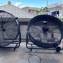 送風機2台の画像