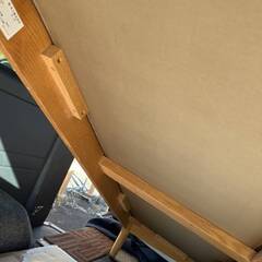 定価30万程 柏木工 シガーロ？ 2.5～3人 W1800 / 北欧 ウェグナー タイプ 楢材 オーク無垢の画像