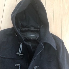 ダッフルコート　Lサイズ　紺色　中高生の画像
