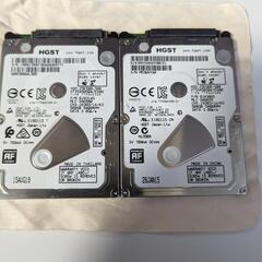【未チェック】2.5インチ 500GB HDD　２個