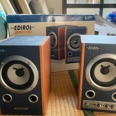 Roland EDIROL アンプ左右2つの画像