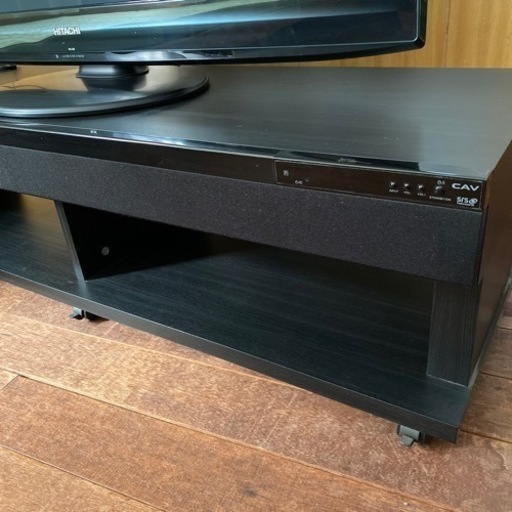 ★【値下げしました‼️】美品 HITACHI Premium Woooのフルハイビジョンプラズマテレビ＆CAVオーディオラックセット