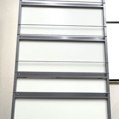 【最終値下げ】間仕切りマガジンパーテーション ホワイト90cm幅...