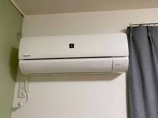 SHARP ルームエアコン　8畳　室内機＋室外機
