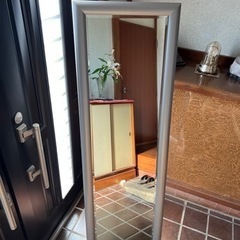 【美品】★鏡★姿見★ミラー★ (近辺配送可)