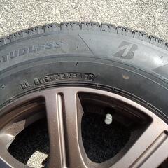 【値下げしました】スタッドレスタイヤ　ホイールセット　145/80R13  ブリザック　VRX2　4本の画像