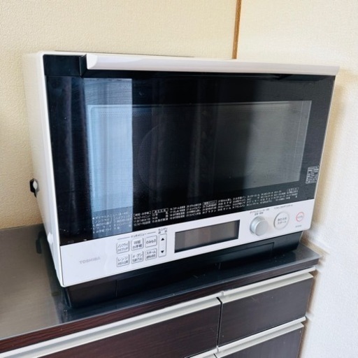 東芝●石窯オーブンレンジ●30L ●ホワイト