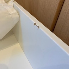 IKEA VARDO（ヴァルドー） ベッド下収納 ホワイト 2個セットの画像