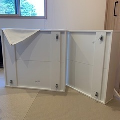 IKEA VARDO（ヴァルドー） ベッド下収納 ホワイト 2個セットの画像