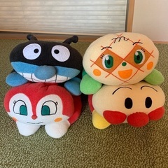 アンパンマンまくらクッション4つ