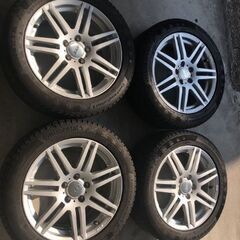 ベンツ用スタッドレスタイヤ ホイールセット 225/50R17 ...