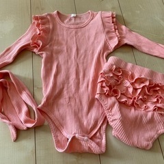 美品★2セット　海外子供服　60〜80の画像