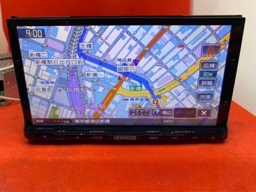 KENWOOD 最上級　MDV-X701 最新地図　新品バックカメラ付フルセット　す5