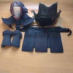 剣道防具一式（中学生使用　160㌢程度）の画像