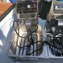 調理器具フライヤーセット　プロシリーズ2槽型　 　100v用の画像