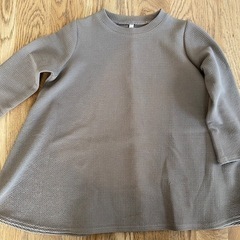 ＊シンプルワンピース２点セット＊ブラック＊グレー＊サイズ110＊の画像